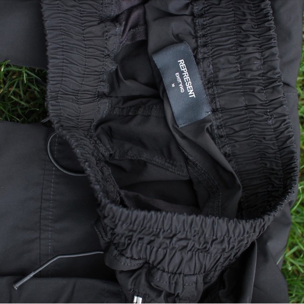 Represent Streetwear Black Cargo Pants